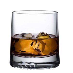 NEW Anthropologie x Nude Alba Whisky Glasses by Joe Doucet, Crystal, Set of 2